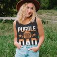 Mens Dog Lover Fathers Day Puggle Dad Pet Owner Animal Puggle Tank Top