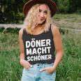 Döner Macht Schöner Kebab Dönerverkäufer Imbiss Tank Top