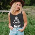 Emily Name Gift Keep Calm And Let Emily Handle It V2 Unisex Tank Top