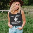 First Aid Kit Whiskey And Duct Tape Funny Dad Joke Vintage Unisex Tank Top