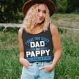 First Time Pappy I Have Two Titles Dad And Pappy Proud Pappy Unisex Tank Top