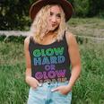Glow Hard Or Glow Home 70S 80S For Man Woman Unisex Tank Top