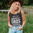 Greatest Dads Get Promoted To Grandpa - Fathers Day Shirts Unisex Tank Top