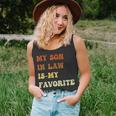 Groovy My Son In Law Is My Favorite Child Funny Son In Law Unisex Tank Top