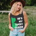 Hes My Lucky Charm Funny St Patricks Day Couple Unisex Tank Top