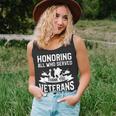 Honoring All Who Served Thank You Veterans Veteran Unisex Tank Top
