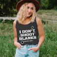 I Dont Shoot Blanks Dad To Be Promoted To Daddy 2023  Unisex Tank Top