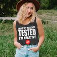 I Had My Patience Tested Im Negative Funny Not Patient Unisex Tank Top
