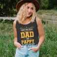 I Have Two Titles Dad And Pappy First Time Pappy Dad Pappy Unisex Tank Top