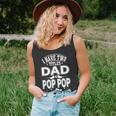 I Have Two Titles Dad And Pop Pop And I Rock Them Both V4 Unisex Tank Top