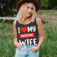 I Love My Wife Red Heart Valentines Day Matching Couple V2 Unisex Tank Top