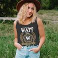 Its A Watt Thing You Wouldnt Understand Personalized Last Name Watt Family Crest Coat Of Arm Unisex Tank Top