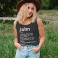 John Name Definition Meaning Funny Interesting Unisex Tank Top