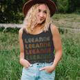 Love Heart Leeanne GrungeVintage-Stil Schwarz Leeanne Tank Top