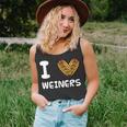 I Love Weiners Hotdogs Frankfurter Wiener Frank Sausage Bun Tank Top