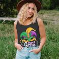 Mardi GrasMardi Gras 2023 Beads Mask Feathers V2 Unisex Tank Top