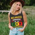 Melanated Educated And God Elevated Black History Month Unisex Tank Top