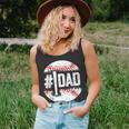 Mens 1 Dad Baseball Number One Daddy Son Gifts Fathers Day Unisex Tank Top