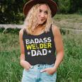 Mens Badass Welder Dad Fathers Day Gift Unisex Tank Top