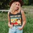 Mens Best Cat Dad Ever Funny Cat Daddy Man Fathers Day Gift Unisex Tank Top