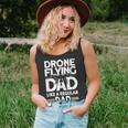 Mens Drone Flying Dad - Drone Pilot Vintage Drone Unisex Tank Top
