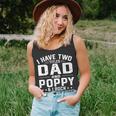 Mens I Have Two Titles Dad And Poppy Funny Fathers Day V2 Unisex Tank Top