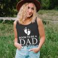 Mens Soon To Be Dad 2024 For Fathers Day 2023 Promoted To Daddy Unisex Tank Top