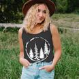 Minimalist Tree Design Forest Outdoors And Nature Graphic Unisex Tank Top
