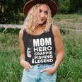 Mom Hero Crappie Fishing Legend Muttertag V2 Tank Top