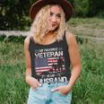 My Favorite Veteran Is My Husband - Flag Father Veterans Day Unisex Tank Top