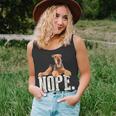 Nope Lazy Airedale Terrier Dog Lover Unisex Tank Top