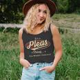 Pleas Personalized Name Gifts Name Print S With Name Pleas Unisex Tank Top
