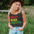 Pretty Black And Educated African Women Black History Month Unisex Tank Top