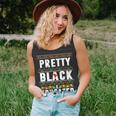 Pretty Black And Educated Black History Month Funny Apparel Unisex Tank Top