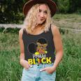 Pretty Black And Educated Black History Month Queen Girls Unisex Tank Top