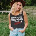 Promoted To Step Dad Again Est 2023 Fathers Day Unisex Tank Top