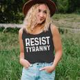 Resist Tyranny Libertarian Conservative Usa Liberty Freedom Tank Top