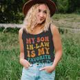 Retro Groovy My Son In Law Is My Favorite Child Son In Law Unisex Tank Top