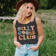 Silly Goose Club Silly Goose Meme Smile Face Trendy Costume Tank Top
