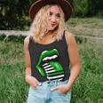 St Patricks Day Irish American Shamrock Flag Paddy Patty Day Tank Top