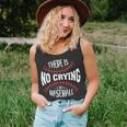 There Is No Crying In Baseball Funny Baseball Players Unisex Tank Top