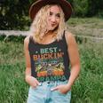 Vintage Best Buckin Grampa Ever Deer Hunters Father Day Gift Unisex Tank Top