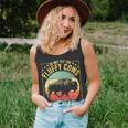 Vintage Buffalo Wild Animal I Do Not Pet Fluffy Cows I Bison Tank Top