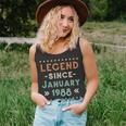 Vintage Legend Since Januar 1988 Geburtstag Männer Frauen Tank Top