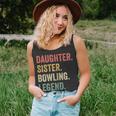 Vintage Tochter & Schwester Bowling Legende Unisex TankTop für Spielerinnen