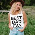 Best Dad Eva Graphic Unisex Tank Top