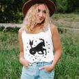 Black Capricorn Zodiac Sign Unisex Tank Top