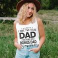 I Have Two Titles Dad And Bonus Dad Gift Funny Fathers Day Unisex Tank Top