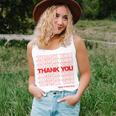 Thank You Have A Nice Day Plastic Grocery Bag Unisex Tank Top