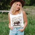 Vintage Do Not Pet The Fluffy Cows American Bison Unisex Tank Top